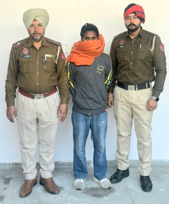 ਚੋਰੀ ਦੇ ਮੋਟਰਸਾਈਕਲ ਸਮੇਤ ਇਕ ਵਿਅਕਤੀ ਕਾਬੂ